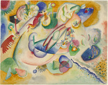 Vasily Kandinsky. Improvisation. (c. 1914)