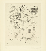 Vasily Kandinsky. Plate 11 (folio 25) from 23 Gravures (23 Etchings). 1935 (print executed 1934)