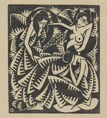 Walter O. Grimm, A. Krapp. Die Aktion, vol. 9, no. 41/42. October 18, 1919