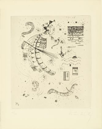 Vasily Kandinsky. Plate 11 (folio 25) from 23 Gravures (23 Etchings). 1935 (print executed 1934)