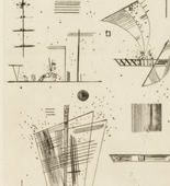 Vasily Kandinsky. First Etching for Éditions "Cahiers d'Art" (Erste Radierung für die Éditions "Cahiers d'Art"). 1930
