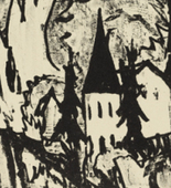 Erich Heckel. Tübingen. 1920