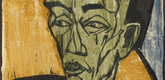 Erich Heckel. Portrait of a Man (Männerbildnis). (1919)