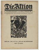 Rolf Tillmann, Rüdiger Berlit. Die Aktion, vol. 10, no. 27/28. July 10, 1920