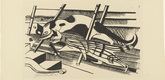 Gerhard Marcks. Cats (Die Katzen) from the portfolio New European Graphics, 1st Portfolio: Masters of the State Bauhaus, Weimar , 1921 (Neue europäische Graphik, 1. Mappe: Meister des Staatlichen Bauhauses in Weimar , 1921). 1921
