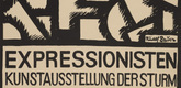 Rudolph Bauer. Poster for Expressionists' Art Exhibition at Der Sturm (Expressionisten Kunstausstellung Der Sturm). 1916