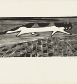 Gerhard Marcks. Running Cat (Laufende Katze). 1949