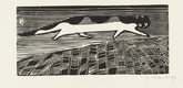 Gerhard Marcks. Running Cat (Laufende Katze). 1949