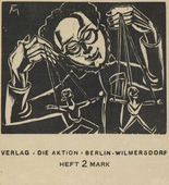Conrad Felixmüller, Alfred Zacharias, Rüdiger Berlit. Die Aktion, vol. 10, no. 31/32. August 7, 1920