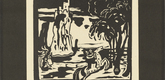 Vasily Kandinsky. Rock (Membership Card for the New Artists' Association Munich) [Felsen (Mitgliedskarte für die Neue Künstlervereinigung München)]. (1908-1909)