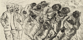 Otto Dix. Gas Victims (Templeux-La-Fosse, August 1916) [Gastote: Templeux-La-Fosse, August 1916] from The War (Der Krieg). (1924)