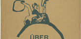 Vasily Kandinsky. Standing and Falling Tower with Rider (Stehender und Stürzender Turm mit Reiter) (cover) from Über das Geistige in der Kunst (Concerning the Spiritual Art). 1911