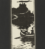 Vasily Kandinsky. The Rhine (Rejn) from Verses Without Words (Stichi bez slov). (1903)