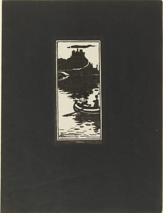 Vasily Kandinsky. The Rhine (Rejn) from Verses Without Words (Stichi bez slov). (1903)