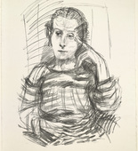 Oskar Kokoschka. The Concert IV (Das Konzert IV) from the series The Concert (Das Konzert). (1920, published 1921)