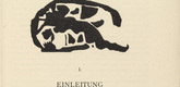 Vasily Kandinsky. Vignette next to 'Introduction" (Vignette bei "Einleitung") (headpiece, page 3) from Über das Geistige in der Kunst (Concerning the Spiritual in Art). 1911
