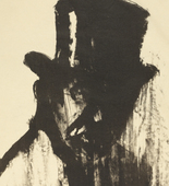 Emil Nolde. Man in a Top Hat I (Mann im Zylinder I). (1911)