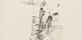 Paul Klee. Comedy of Birds (Vogelkomödie) for the portfolio 25 Original Lithographs by the Munich New Secession (25 Original-Lithographien der Münchener Neuen Secession). 1918