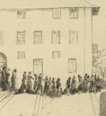 Adolf Ferdinand Schinnerer. Churchgoers (Kirchgänger). (1910)