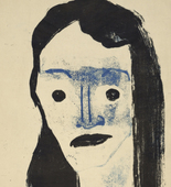 Emil Nolde. Mrs. A.S. (Frau A.S.). (1913)