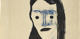 Emil Nolde. Mrs. A.S. (Frau A.S.). (1913)