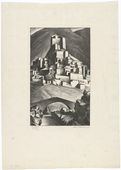 Alexander Kanoldt. Subiaco. 1924