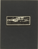 Vasily Kandinsky. The Dragon (Zmej) from Verses Without Words (Stichi bez slov). (1903)