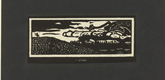 Vasily Kandinsky. The Dragon (Zmej) from Verses Without Words (Stichi bez slov). (1903)