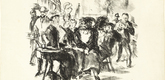 Max Beckmann. The Café Admiral (Admiralscafé). (1911, dated 1912, published c. 1917)