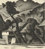 Alexander Kanoldt. Mill II (Die Mühle II). 1923