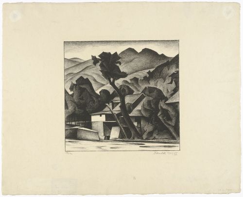 Alexander Kanoldt. Mill II (Die Mühle II). 1923
