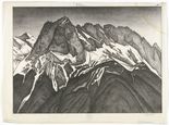 Alexander Kanoldt. Waxenstein Mountains (Waxenstein). (1928)