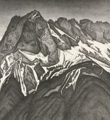 Alexander Kanoldt. Waxenstein Mountains (Waxenstein). (1928)