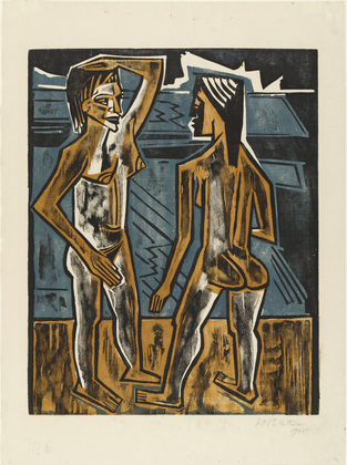 Max Pechstein. Dialogue (Zwiesprache). 1920