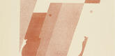 Oskar Schlemmer. Three Vertical Profiles, One Pointing to the Right (Drei Profile in Senkrechten, eines nach rechts) from Play on Heads (Spiel mit Köpfen). (c. 1920, published 1923)