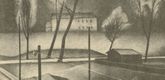 Alexander Kanoldt. Hoarfrost (Rauhreif) from the Third Annual Portfolio 1923 (Dritte Jahresgabe 1923). (1923)