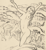 Max Pechstein. Die Samländische Ode (The Samland Ode). 1918 (prints executed 1917)