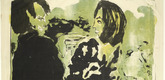 Emil Nolde. Young Couple (Junges Paar). (1913)