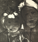 Emil Nolde. The Fisherman's Children (Fischerkinder). (1926)