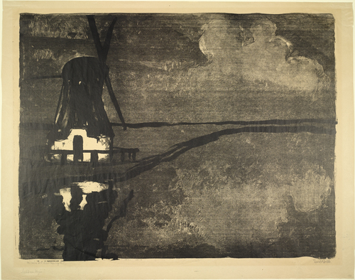 Emil Nolde. Mill by the Water (Mühle am Wasser). (1926)