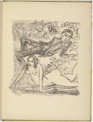 Max Pechstein. Untitled (plate, facing page 28) from Die Samländische Ode (The Samland Ode). 1918 (executed 1917)