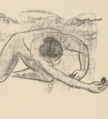 Max Pechstein. Untitled (plate, folio following title page) from Die Samländische Ode (The Samland Ode). 1918 (executed 1917)