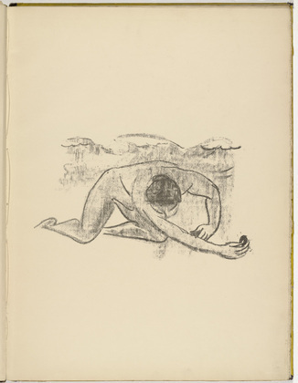 Max Pechstein. Untitled (plate, folio following title page) from Die Samländische Ode (The Samland Ode). 1918 (executed 1917)
