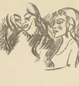 Max Pechstein. Untitled (in-text plate, page 7) from Die Samländische Ode (The Samland Ode). 1918 (executed 1917)