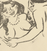 Max Pechstein. Untitled (in-text plate, page 8) from Die Samländische Ode (The Samland Ode). 1918 (executed 1917)
