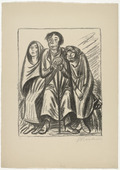 Ernst Barlach. Rest (Rast). (1924)