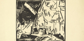 Lyonel Feininger. Windmill (Windmühle) from the annual portfolio of the Alliance for the Advancement of German Art (Verbindung zur Förderung deutscher Kunst). 1919 (published 1931)