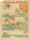 Lyonel Feininger. The Kin-der-Kid's: The Relief-Expedition Meets with Base Ingratitude from The Chicago Sunday Tribune. (July 15) 1906