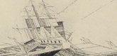 Lyonel Feininger. Galleon. 1940