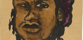 Emil Nolde. Papuan Head (Papua-Kopf). 1914